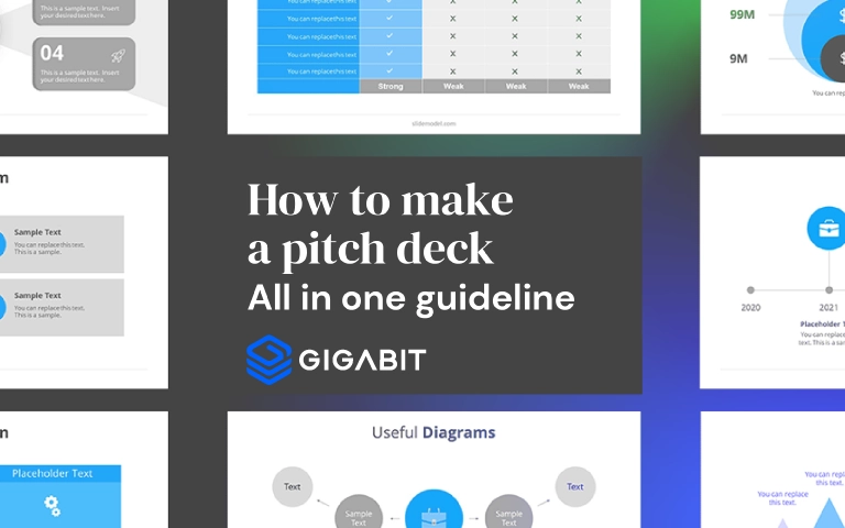 How to make a pitch deck