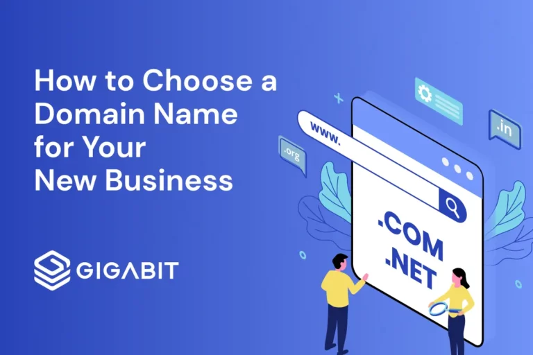 How to choose a domain name for your new business